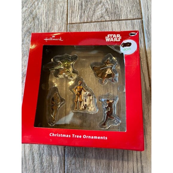 HALLMARK STAR WARS - Christmas Tree Ornaments,‎ set of 5 - Year 2013 Clone Wars - Picture 4 of 5